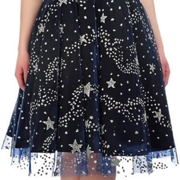 Collectif Stars swing dress with cardigan - Picture 5 of 6